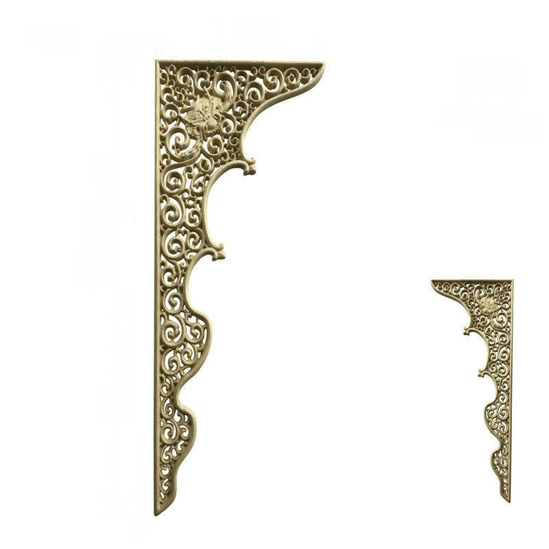 木雕角花实木藏式镂空装饰东阳油漆半成品浮雕木雕