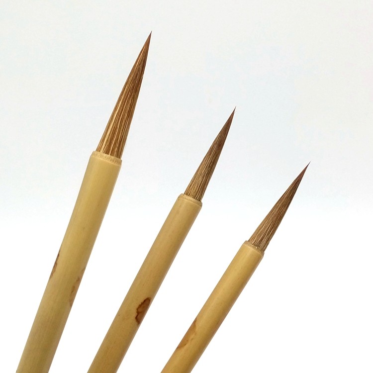 工笔画狼毫勾线笔蝇头小楷白描国画花鸟人物水彩画手绘毛笔