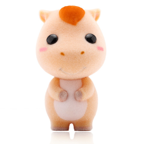 创意新奇植绒十二生肖卡通可爱立体冰箱贴动物小公仔耐