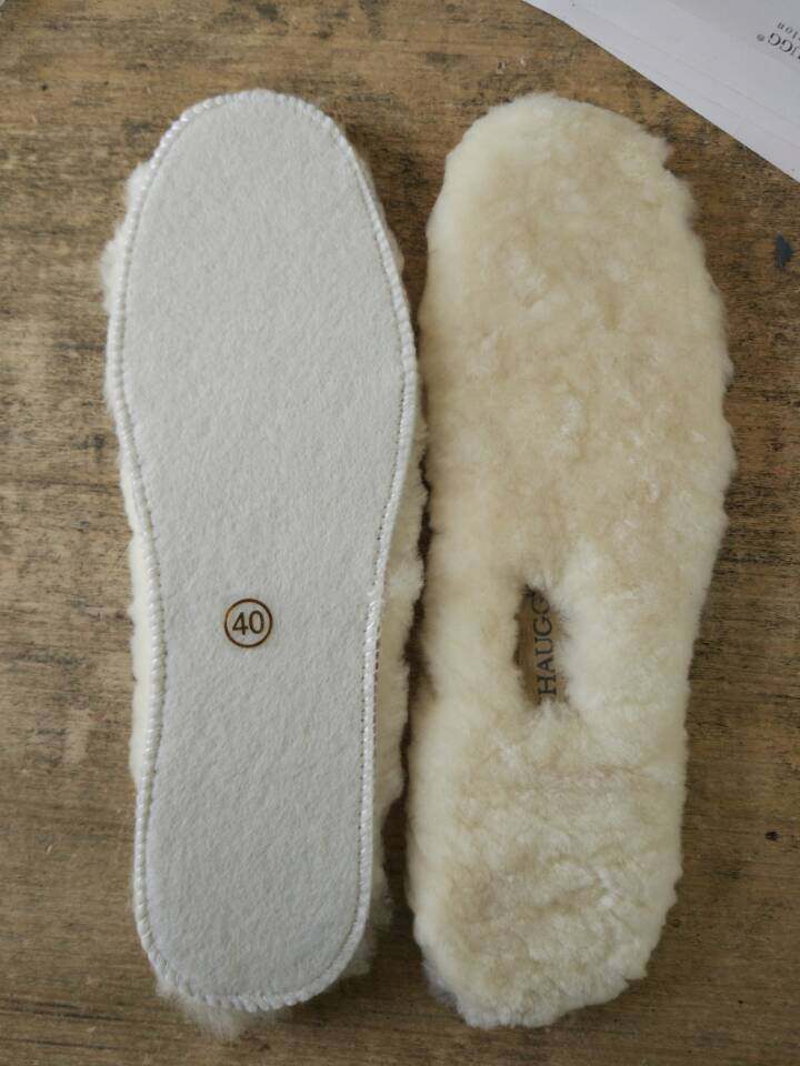 羊皮毛一体鞋垫真毛真皮保暖纯羊毛鞋垫男女