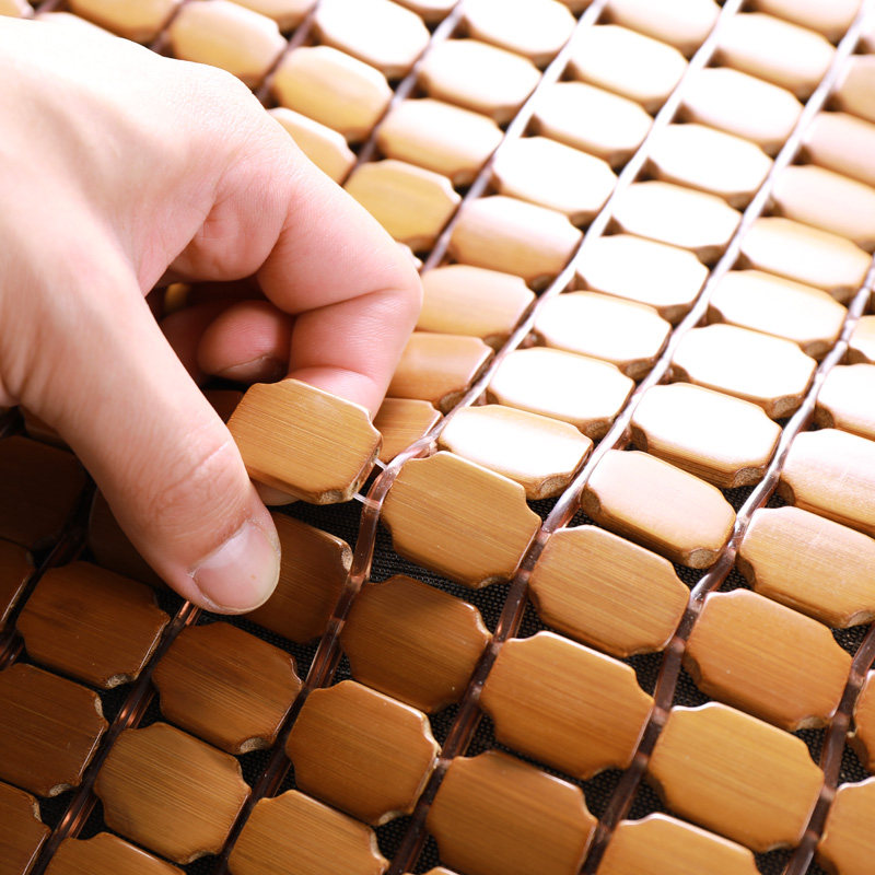 卡饰社汽车用竹垫子坐垫沙发夏季凉垫三件套座椅垫透气冰凉席通用