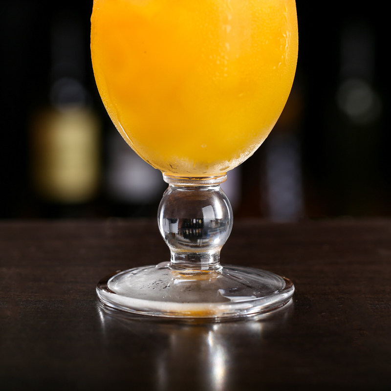 酒吧飓风果汁玻璃玻璃杯杯子高脚杯特饮杯冷饮鸡尾酒杯