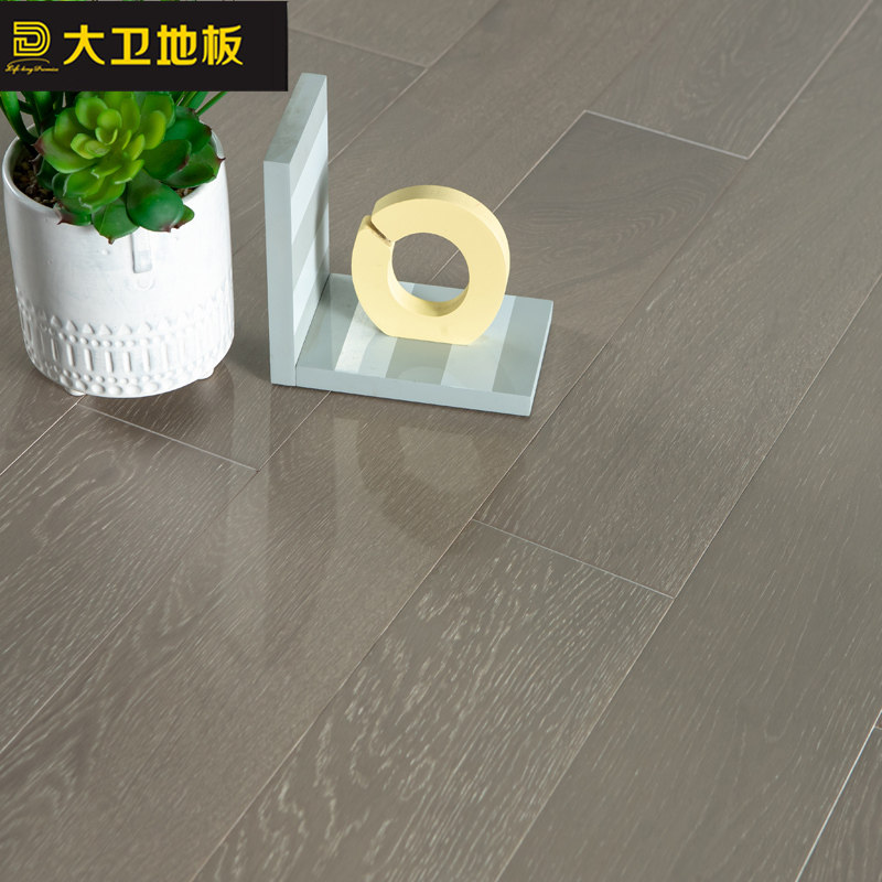 大卫地板实木复合地板15mm栎木月韵f17g55-f3-12实木复合地板