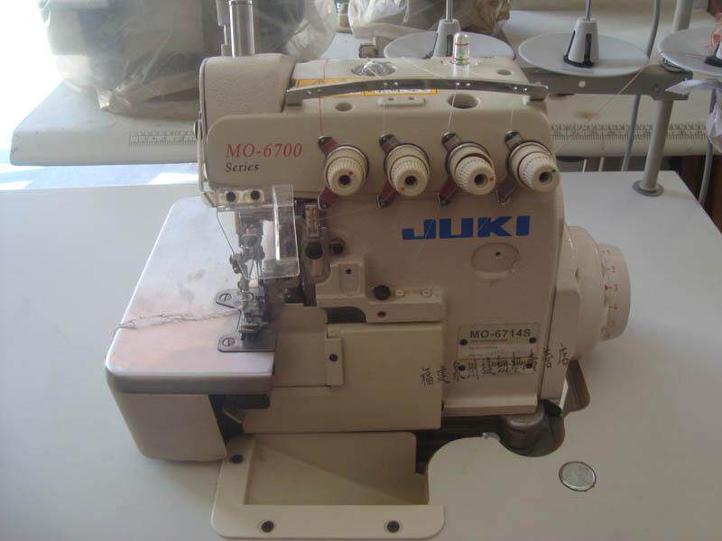 锁边机正品日本进口重机juki67146716电动四线缝纫机