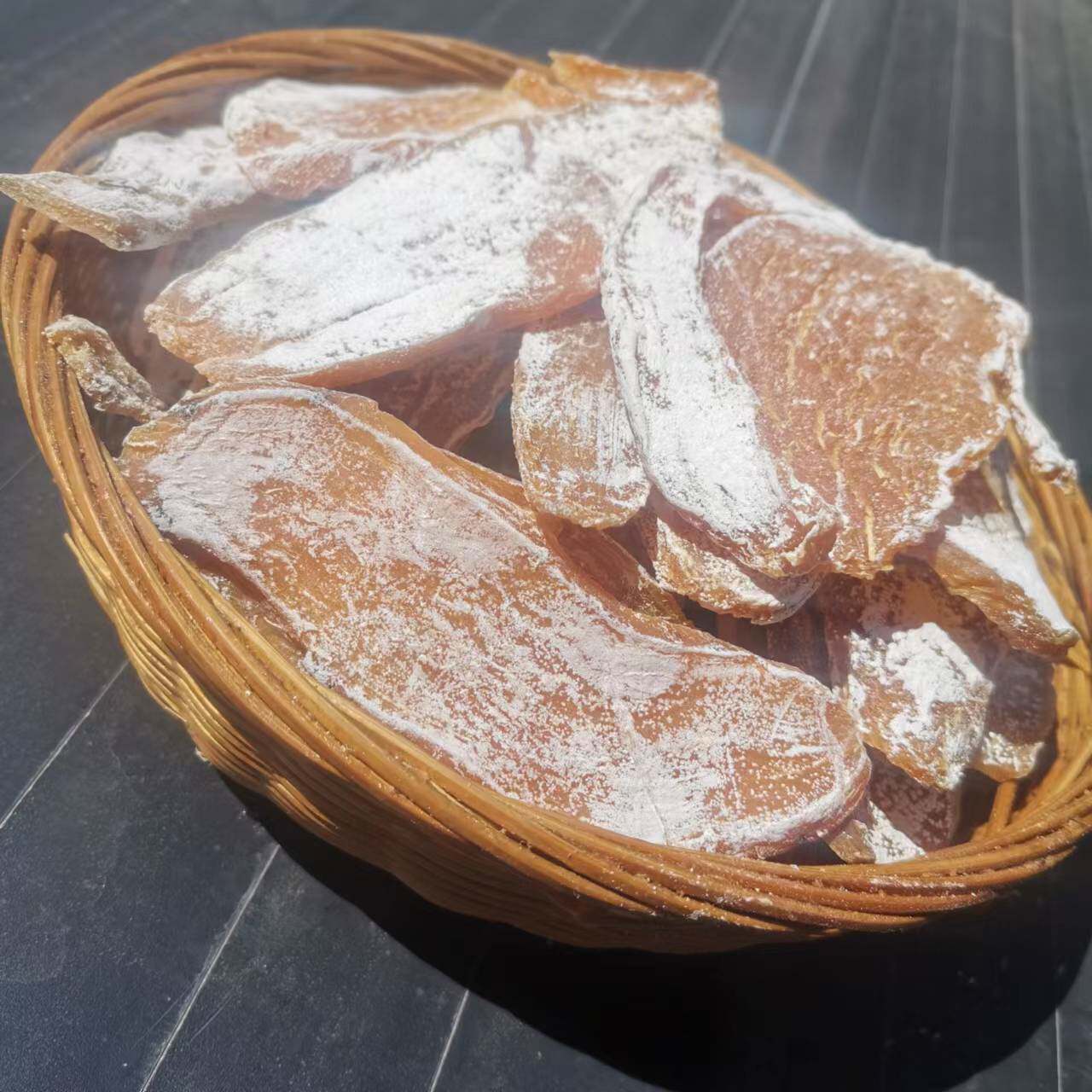 劲道地瓜农家晒制干硬白霜红薯干嚼薯霜干包薯类制品