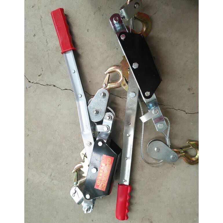 紧线器手动拉线器棘轮拉紧器多功能钢丝绳夹绳器拽线器紧绳器