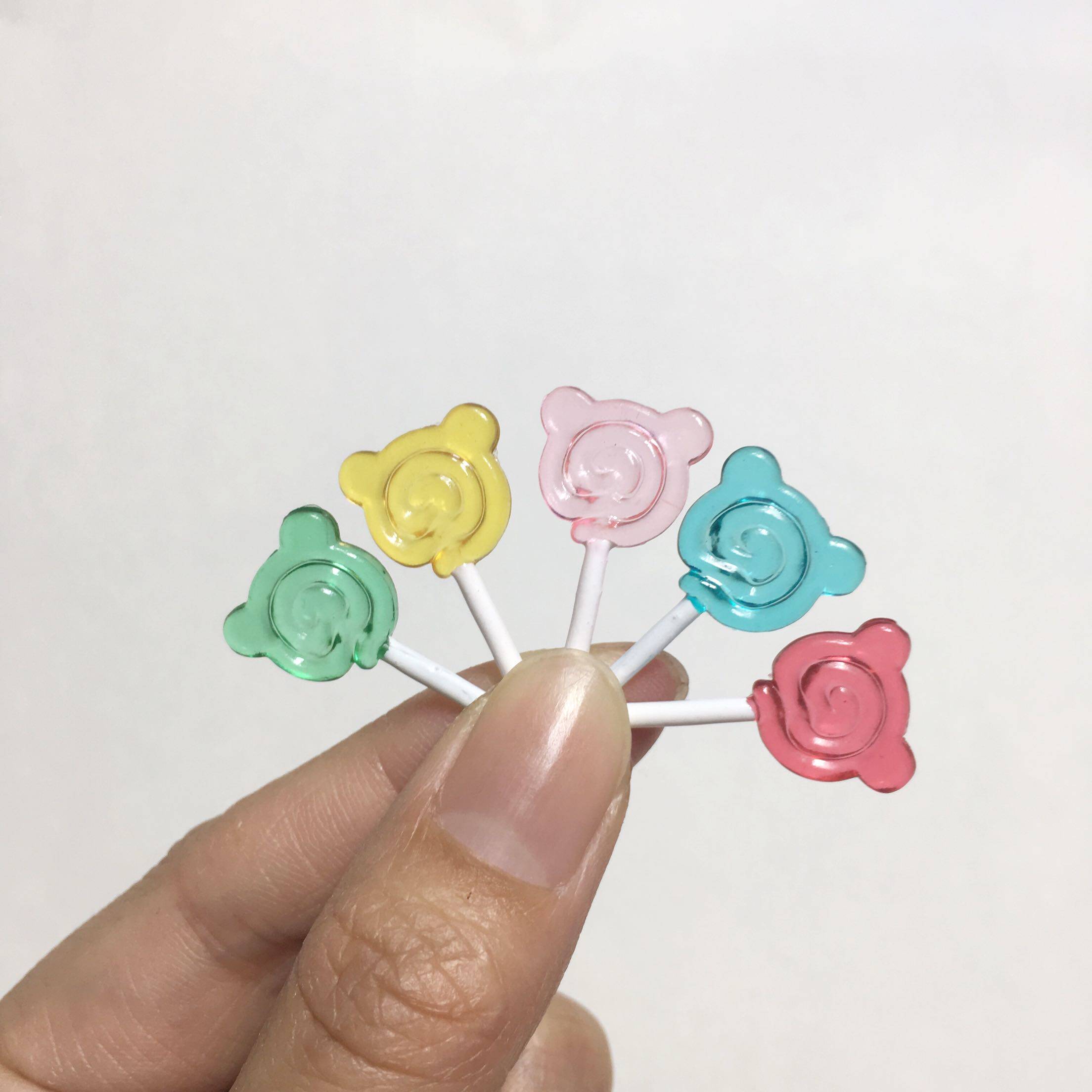 微缩食玩场景模型娃娃屋摆设迷你彩色棒棒糖bjd过家家玩具