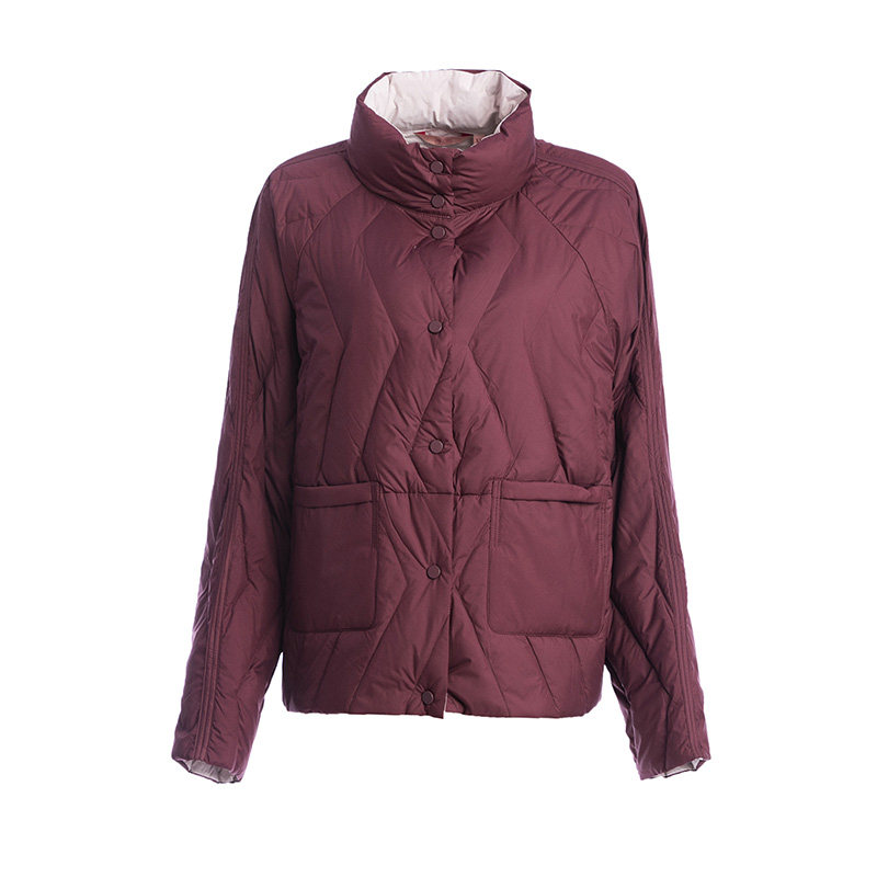 渔牌短款羽绒服女冬2021年新款爆款白鸭绒鸭绒小个子羽绒服