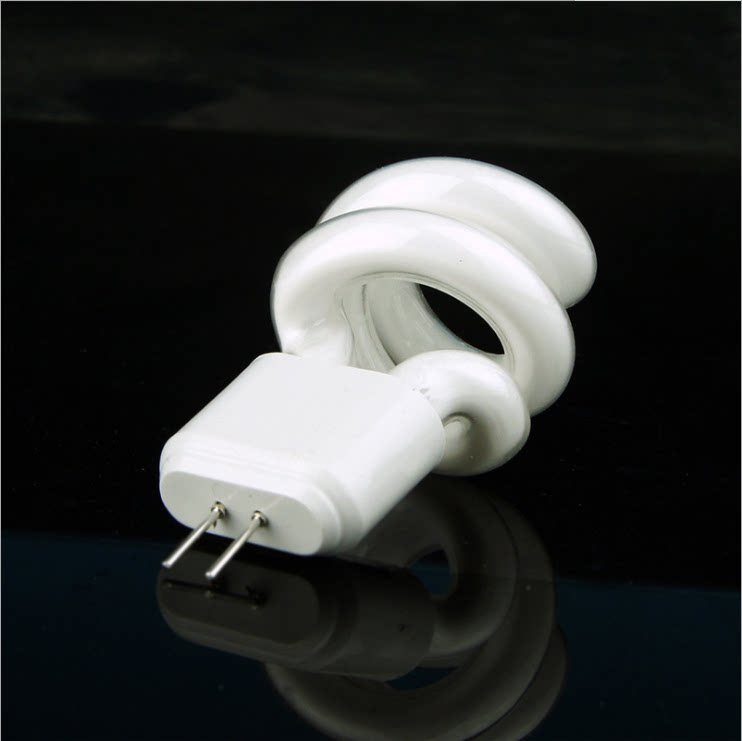 镜前灯灯泡高亮二针插脚小螺旋5w过道灯卫生间g4两脚节能小灯泡