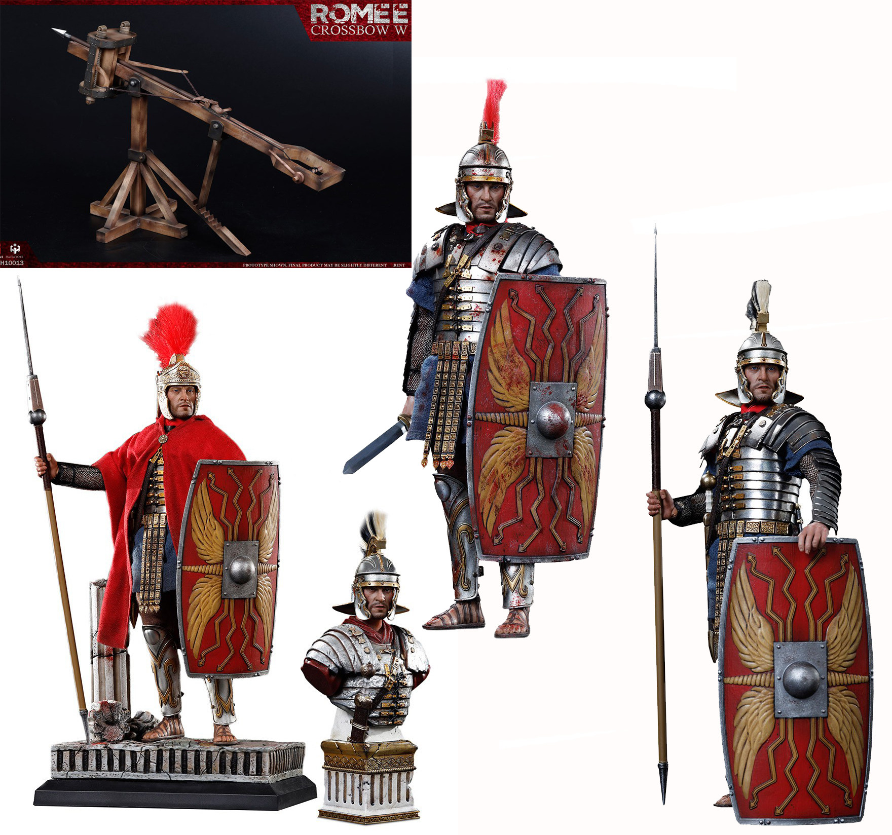 hmodelxhaoyutoyshh18010帝国军团重兵五十夫长蝎弩兵人专区