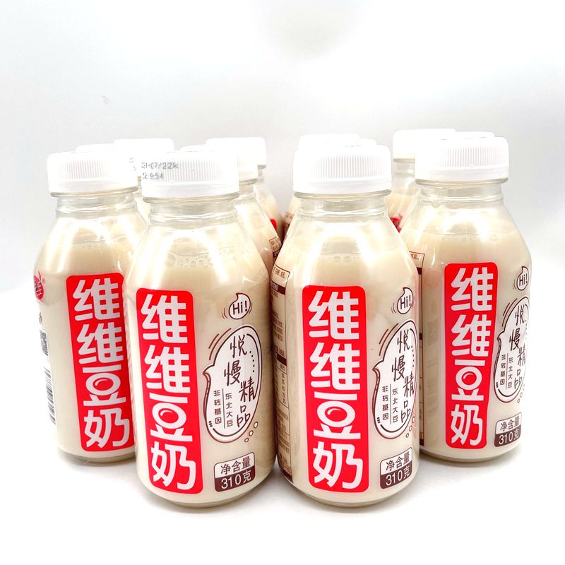 维维豆奶转基因东北大豆悦慢精品310ml5瓶牛奶含乳饮料