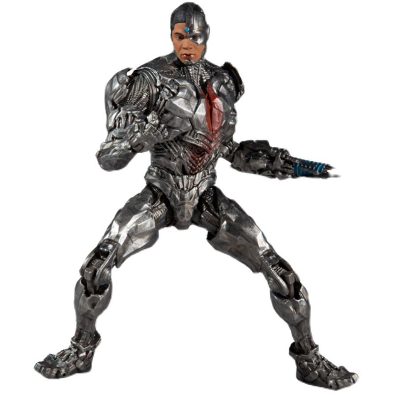 现货mcfarlane麦克法兰正义联盟电影版钢骨露脸手办dc7手办