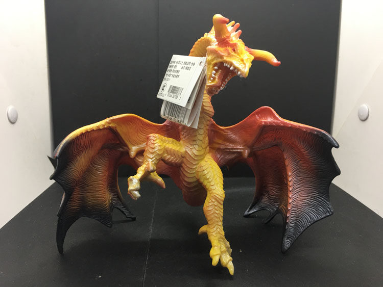 美国龙系列摆件玩具模型神话龙模型safari魔幻动物仿真
