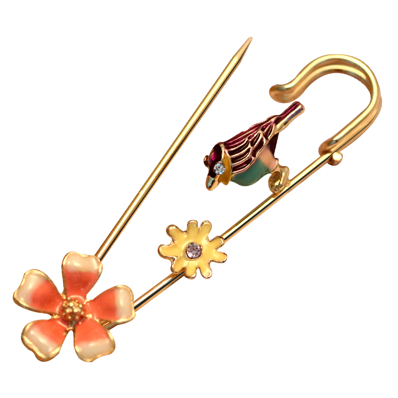 原创胸针女配饰别针装饰创意百搭固定衣服日韩开衫毛衣丝巾扣领针