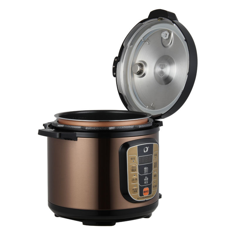多丽ybw50905c8电压压力锅双胆5l大容量家用高压锅电压力锅