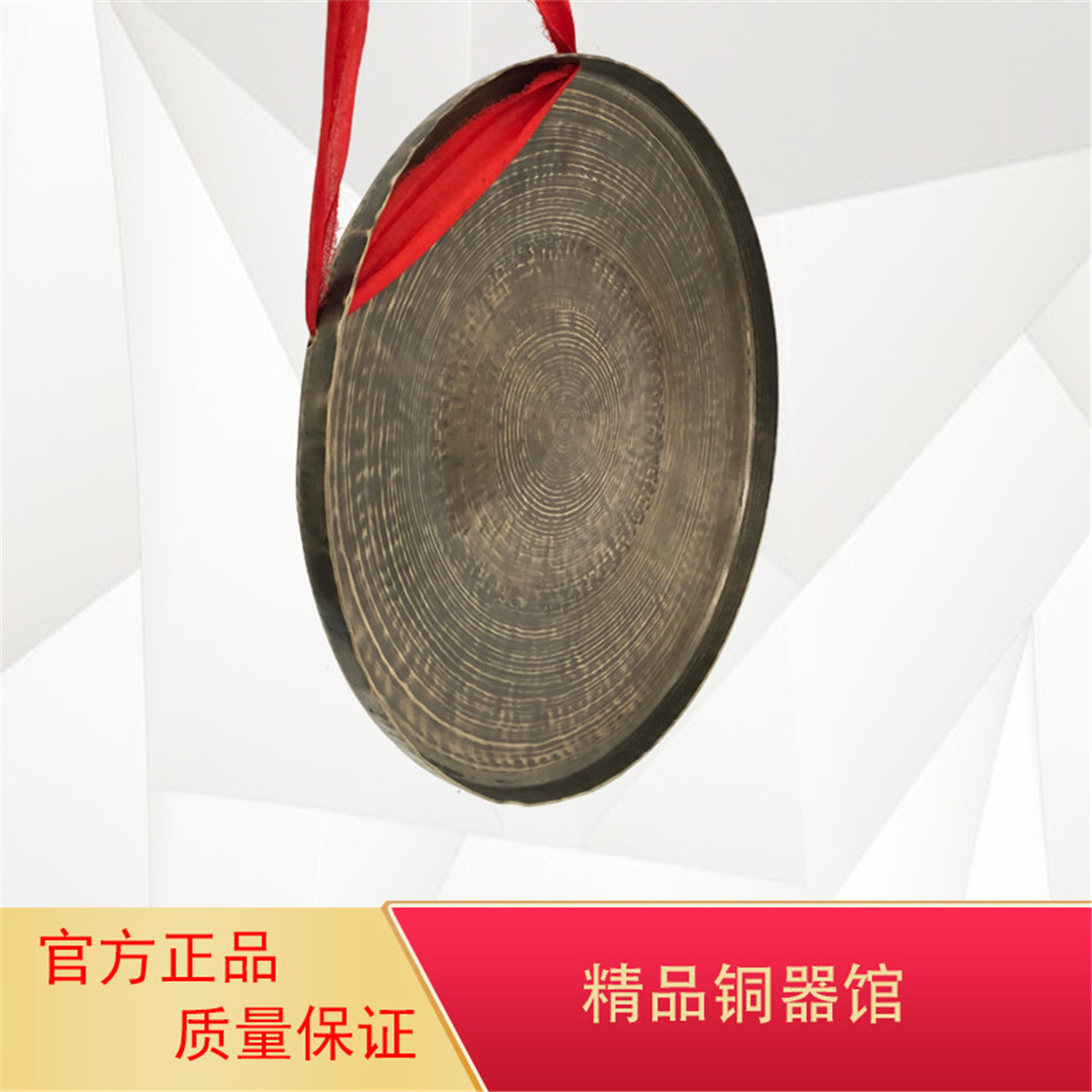民族手提老铜优质凸底青铜虎音低音高中低高中虎音锣