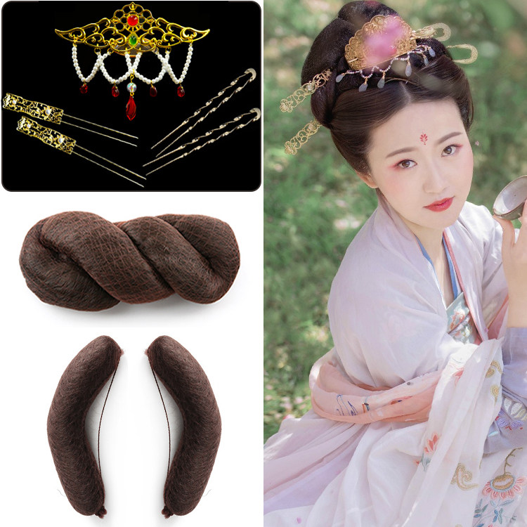 发包古装头饰古代发髻cos造型百搭古风假发其它假发