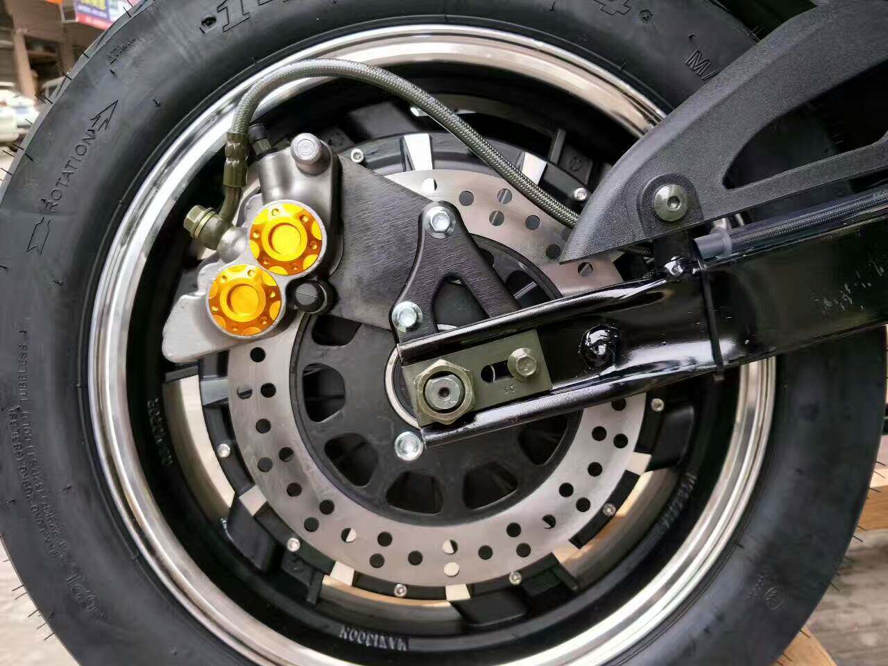 车盘摩托车电动车碟刹盘刹车大盘厘米直径前后菊花摩托车轮毂