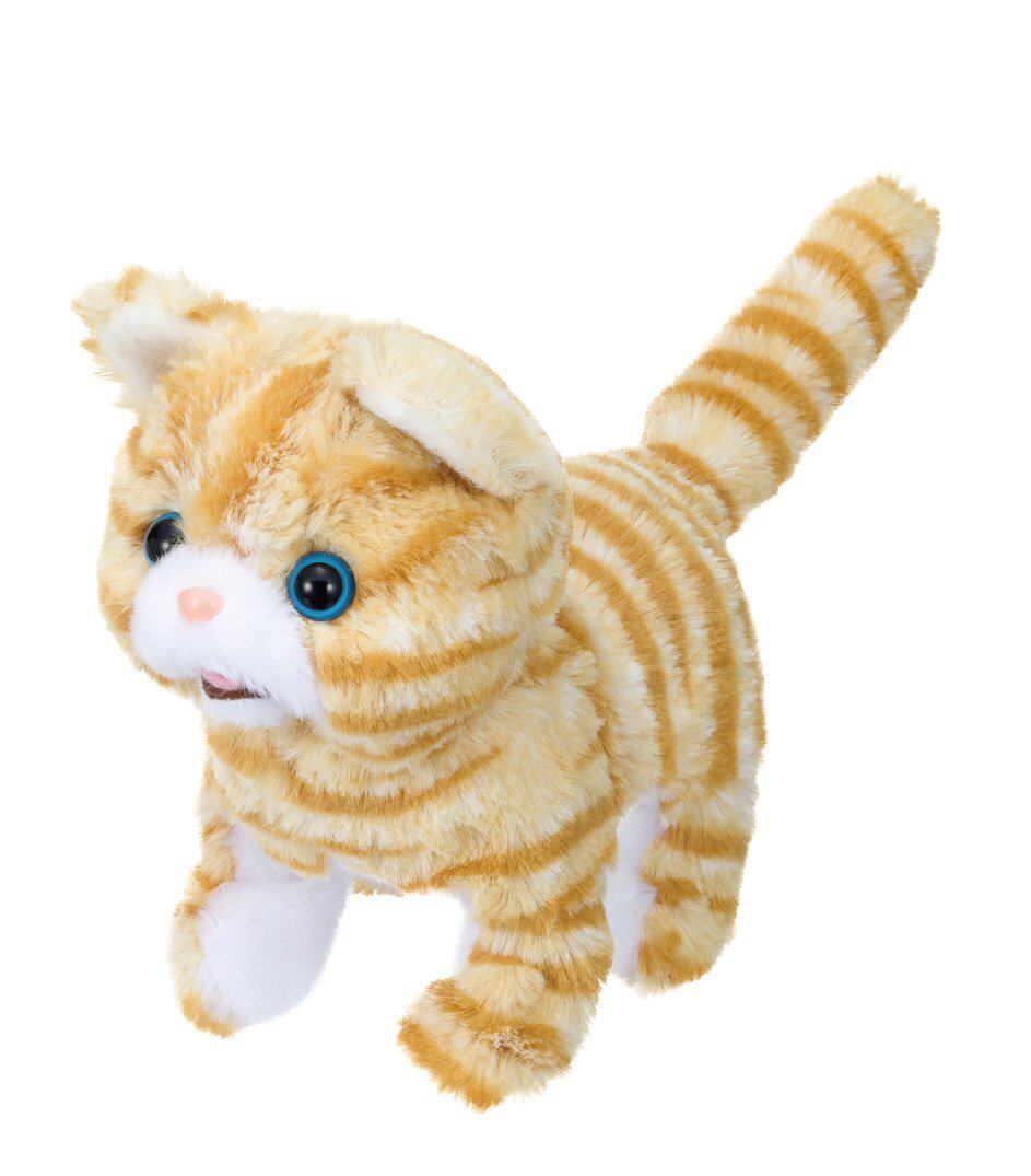 日本电动猫iwaya小猫咪小狗小兔小动物仿真玩偶公仔毛绒玩具猫