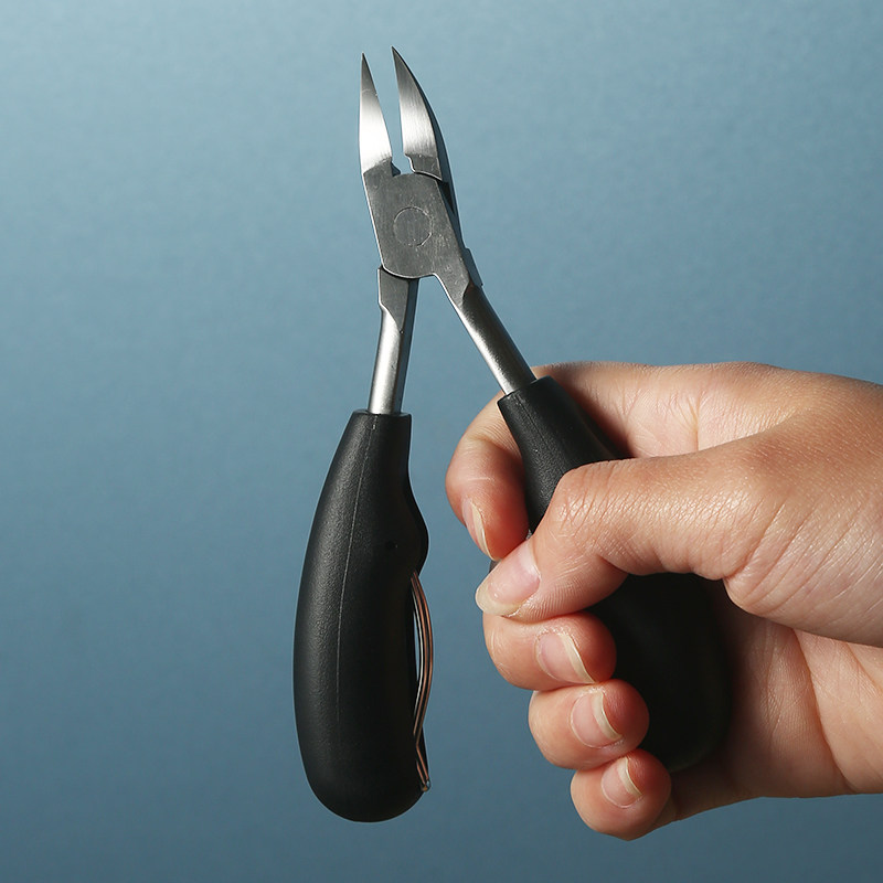 鹰嘴甲沟专用指甲指甲剪剪刀单个套装斜口脚趾指甲钳