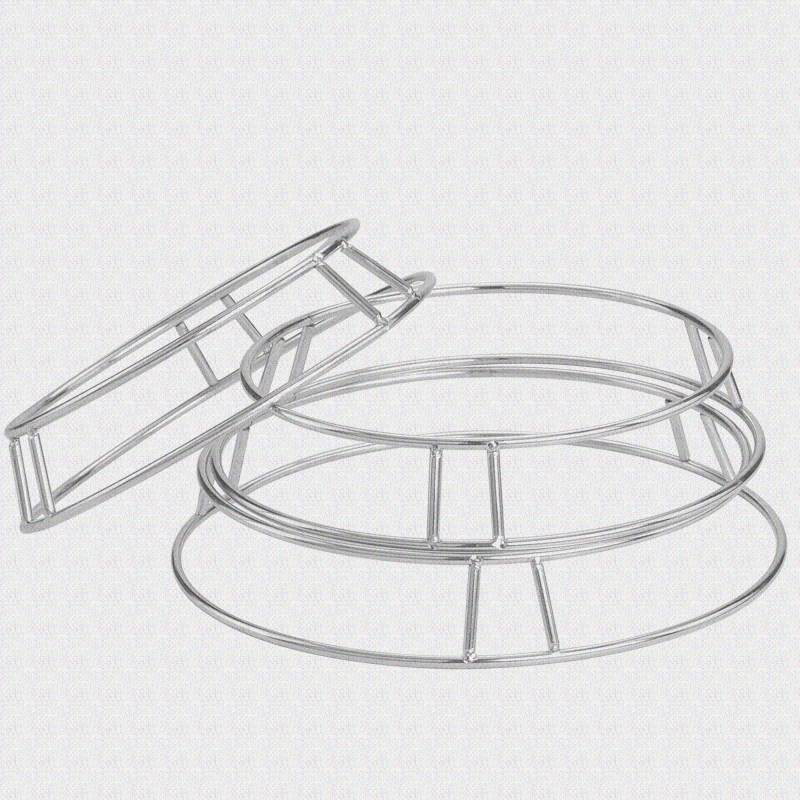 炒锅锅架耐用铁锅多功能圆形三脚架加粗粗放漏勺厨房置物架