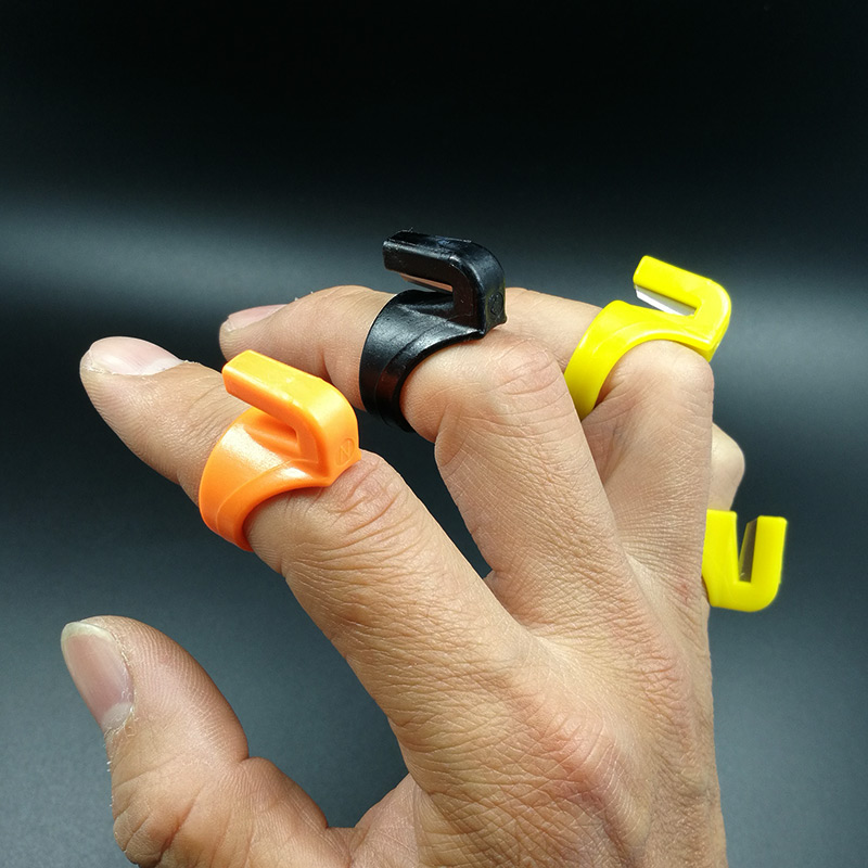 割线指环手指刀割包装割绳刀缝纫缝纫工工具套指刀美工刀