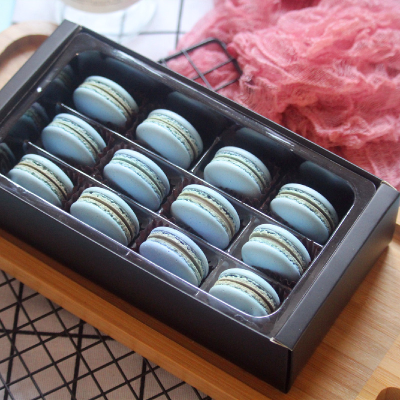 葡萄口味法国马卡龙甜点12枚西式糕点点心包装西式糕点