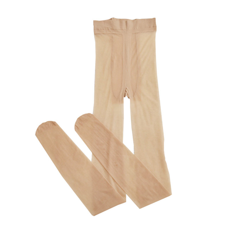 加肥加大码性感无痕t档丝袜女夏胖mm200斤加长黑色肤色高腰连裤袜