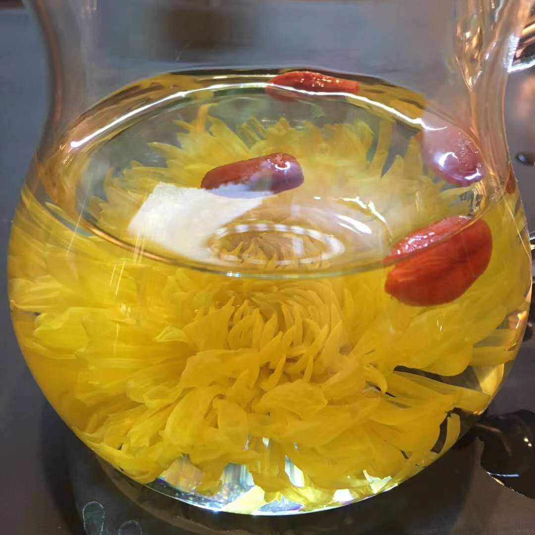 黄山菊一杯搭配品茶正品厘米特大一朵花草茶皇菊代用