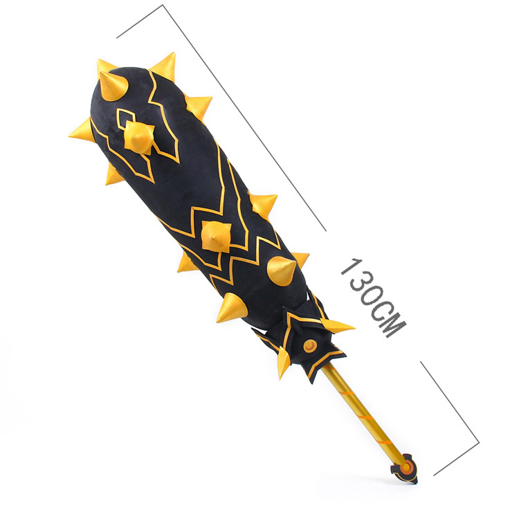 79cos原神五星武器荒泷一斗狼牙棒cosplay道具定做cosplay配件