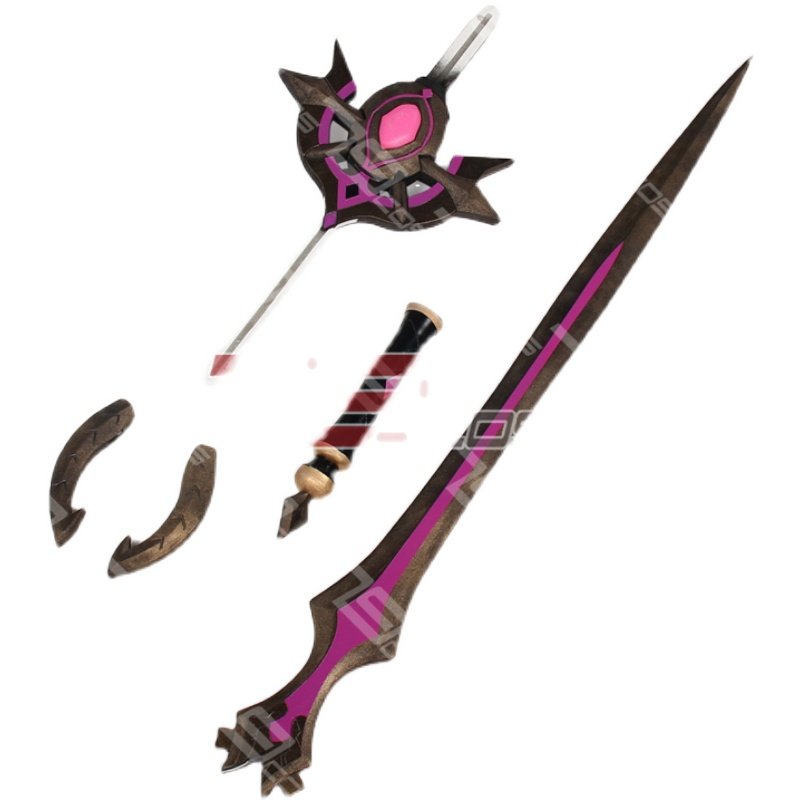 79cos原神四星武器腐殖之剑单手cos精品动漫cosplay配件