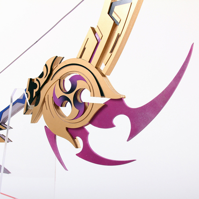 79cos原神五星武器飞雷之弦振弓简易版装备人气cos道具服手工定做