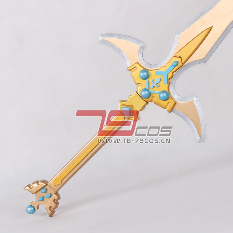79cos道具刀剑神域圣母圣咏篇桐人断钢圣剑精品cosplay配件