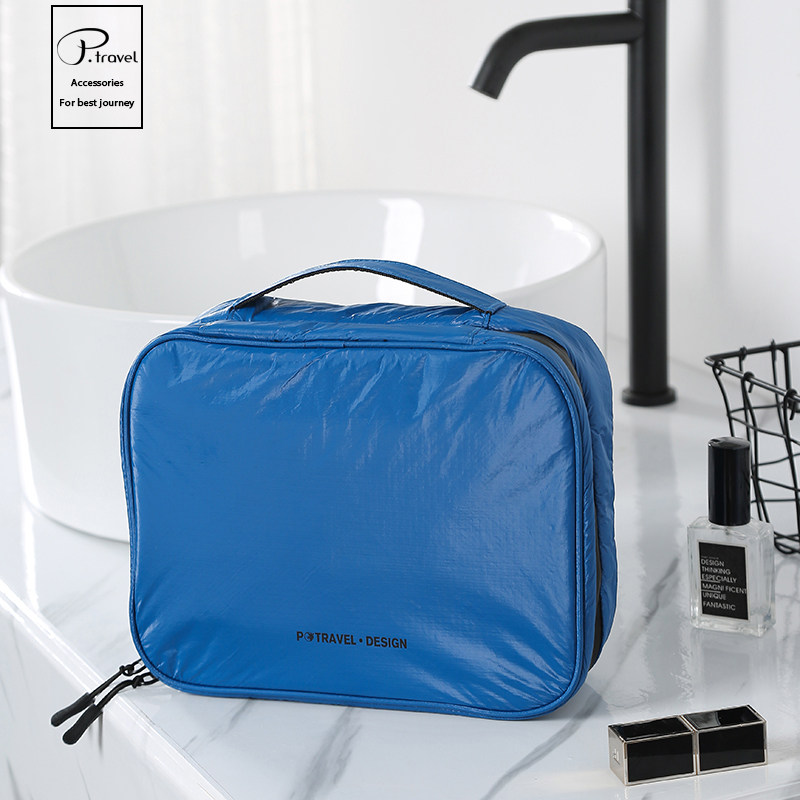 杜邦纸旅行洗漱包男女防水干湿分离大容量多功能便携化妆包收纳包