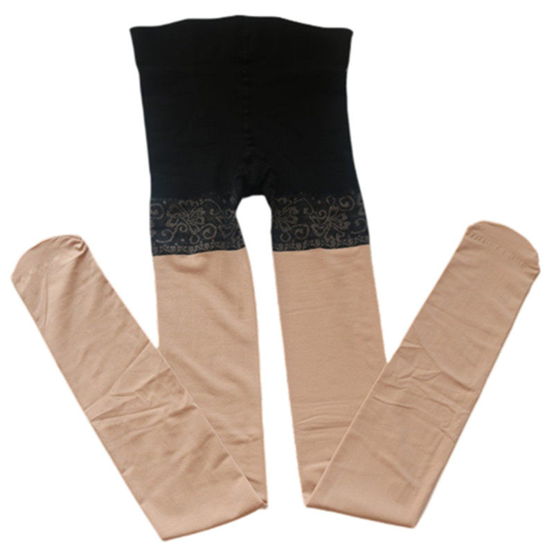 2双红辣椒春秋150d中厚防狼袜带安全二合一走光连裤袜