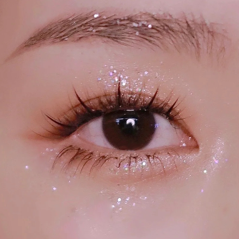 亮晶晶眼妆啫喱亮片眼影炫彩少女眼部繁星雪花圣诞星光闪片新娘妆