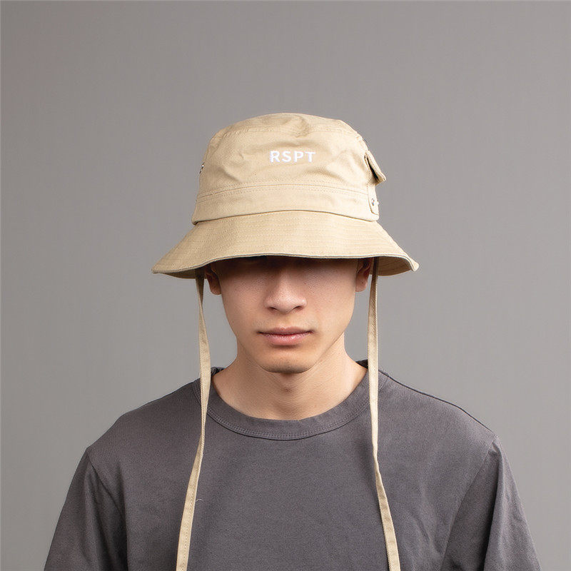 新帽城rspt口袋户外渔夫男女嘻哈潮牌工装遮阳帽子