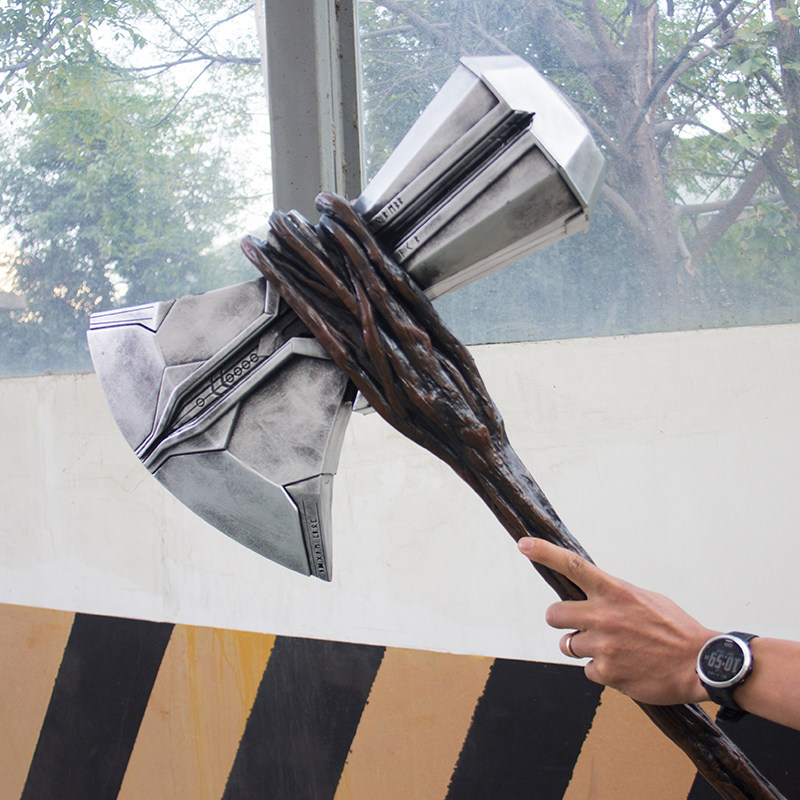 复联4破坏者雷神锤雷神索尔斧头风暴战斧1比1树脂材料cos模型周边