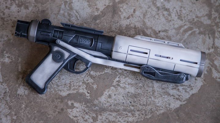 涂装nerf星战发声软弹starwars星球大战外传deathtrooper软弹枪