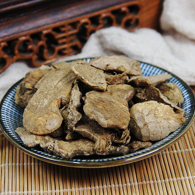 药典标准】炮姜500g包邮中药材炮制可食用泡茶水可自磨粉非姜黄丝