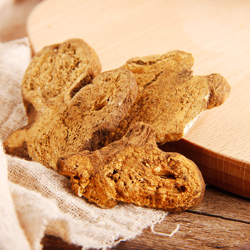 麸炒白术500g包邮中药材正品炒白术片可搭茯苓茶炒白术非野生自制