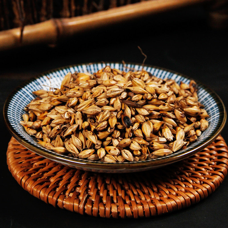 炒麦芽500g中药材炒大麦芽泡茶水可搭山楂和回奶断奶降泌乳素茶包