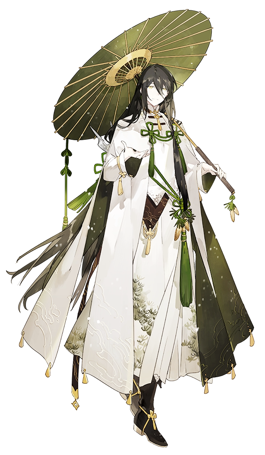 官方授权三分妄想木神令cos松树草木君子花美人cosply服装男古风