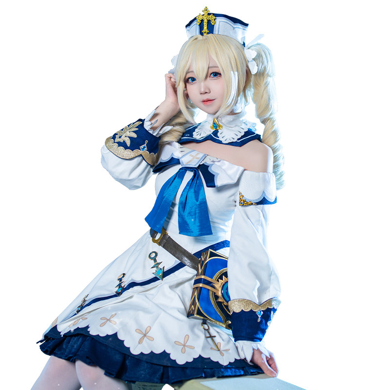 三分妄想原神cos芭芭拉cosplay女装少女游戏套装cosplay女装