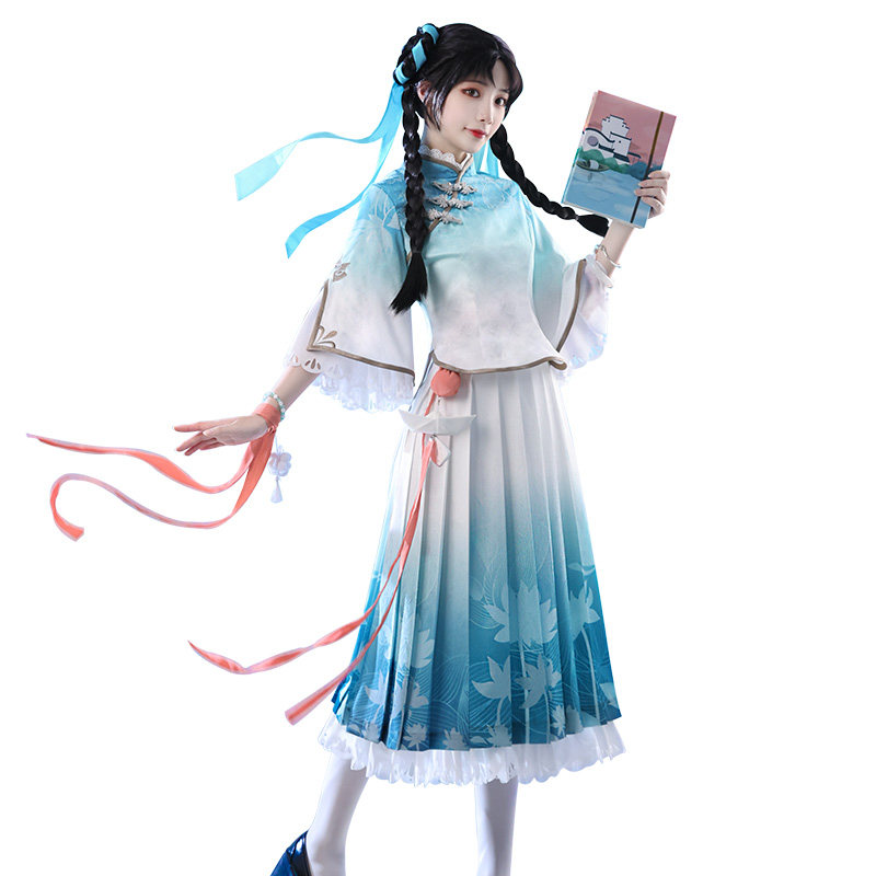 三分妄想王者荣耀cos诗语江南西施cosplay套装cosplay女装