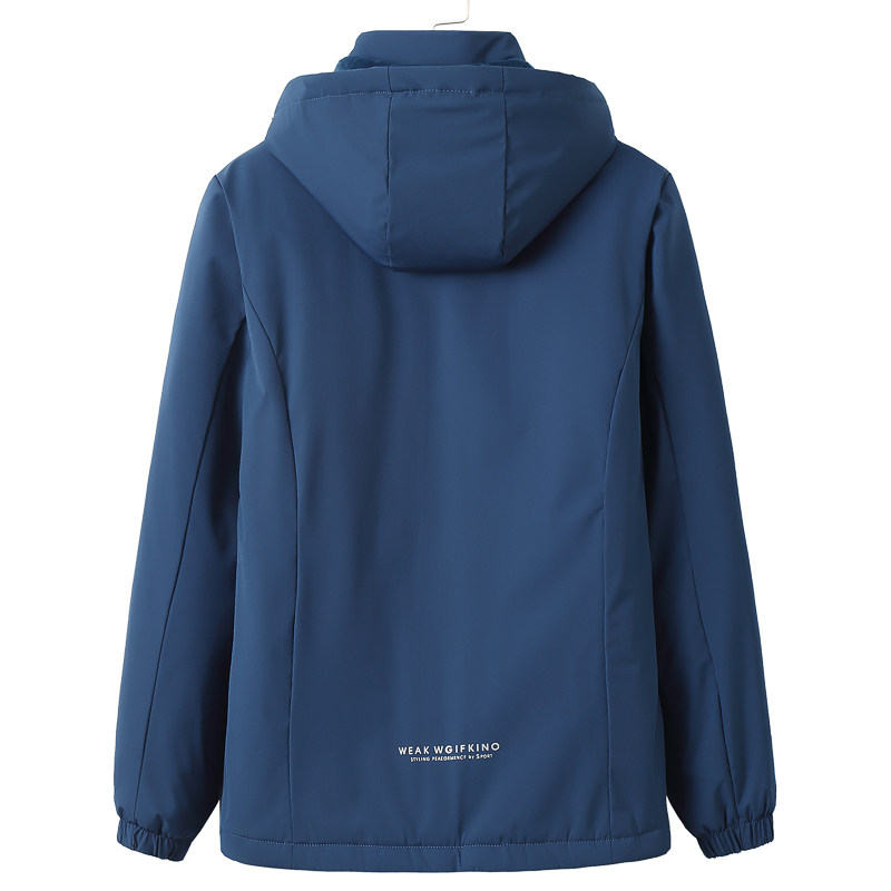 乔丹冬季运动休闲外套男防风衣加绒加厚外穿宽松夹克