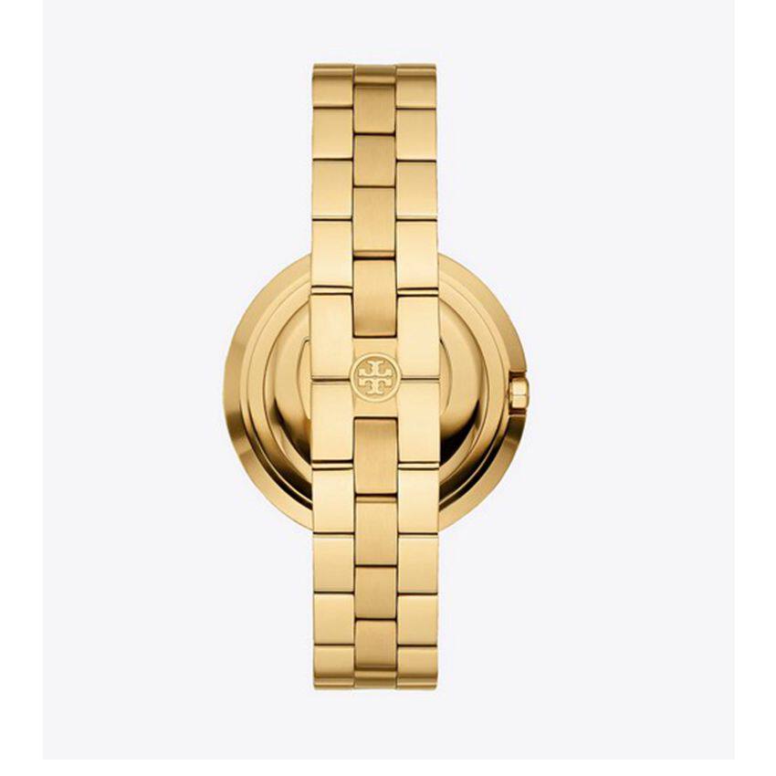 美国轻奢直邮代购正品toryburch女表防水金色欧美腕表