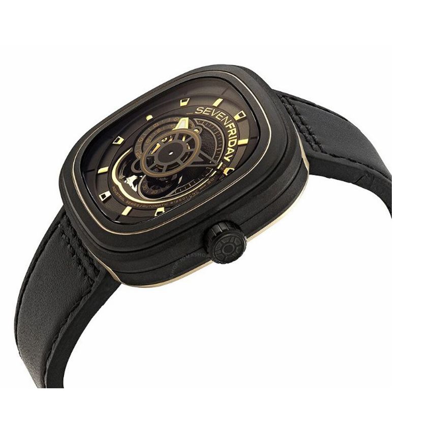 美国直邮代购正品sevenfriday七个星期五男表夜光机械机械手瑞士腕表