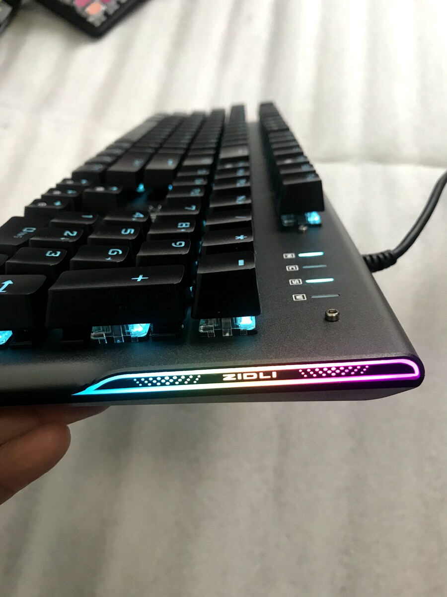 磁动力zk3机械键盘光电rgb电脑笔记本网吧网咖键盘