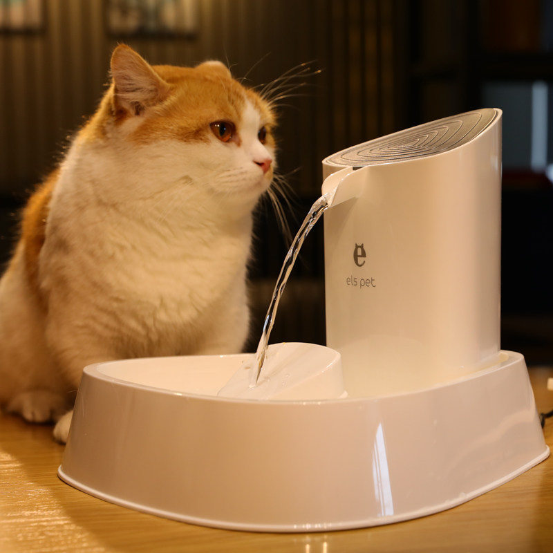 猫咪饮水机自动水盆活水猫猫喝水神器流动自助饮水器